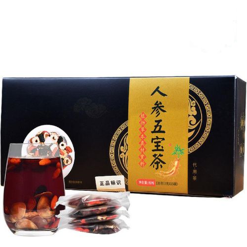 人參五寶代用茶 規定定制貼牌代工，來配方加工一站式服務